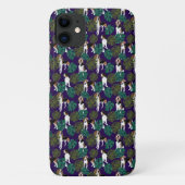 Tropische Treing Walker Coonhound Blue Case-Mate iPhone Case (Achterkant)