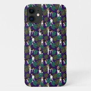 Tropische Treing Walker Coonhound Blue Case-Mate iPhone Case