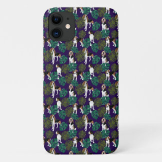 Tropische Treing Walker Coonhound Blue Case-Mate iPhone Case