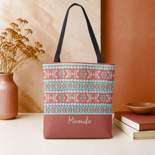 Tropische Tribale Zomer Tote Tas