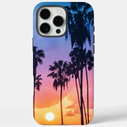 Tropische trillende regenboogkleuren - zonnepalmbo Case-Mate iPhone case (Achterkant)
