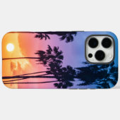 Tropische trillende regenboogkleuren - zonnepalmbo Case-Mate iPhone case (Achterkant (horizontaal))