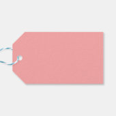 Tropische Triplets Flamingo Gepersonaliseerd Dank  Cadeaulabel (Achterkant Horizontaal)