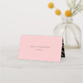 Tropische troenery Wedding Table Place Card Plaatskaartje (Achterkant)