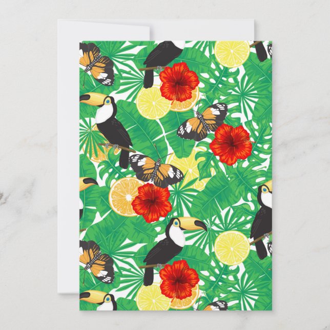 Tropische tuin (Voorkant)