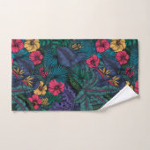 Tropische tuin bad handdoek (Handdoek)