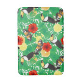 Tropische tuin badmat (Voorkant Verticaal)