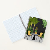Tropische Tuin Binnenplaats Notitieboek (Binnen)