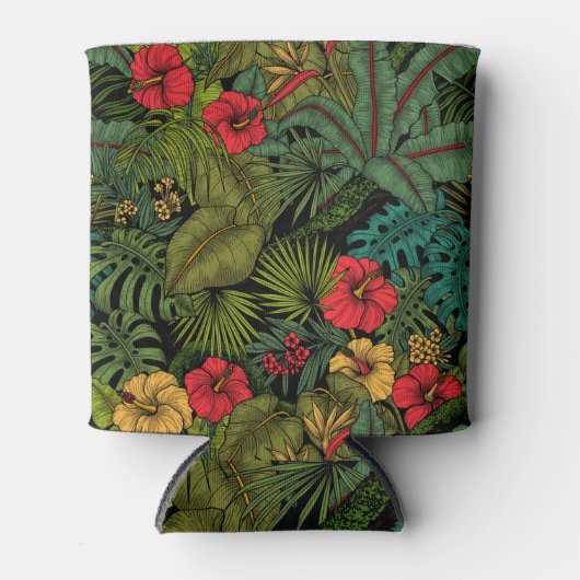 Tropische tuin blikjeskoeler (Voorkant)