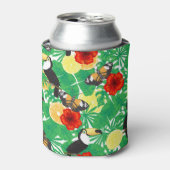 Tropische tuin blikjeskoeler (Blikje Voorkant)