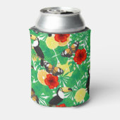 Tropische tuin blikjeskoeler (Blikje Achterkant)