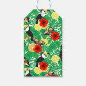 Tropische tuin cadeaulabel (Voorkant)