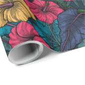 Tropische tuin cadeaupapier (Rol Hoek)