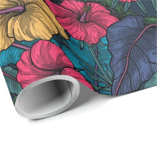 Tropische tuin cadeaupapier (Rol Hoek)