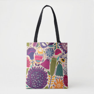 Tropische tuin. Collectie Tote Bag