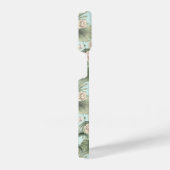 Tropische tuin Floral Orchid en Palm Pattern iPhone Hoesje (Rechterkant)