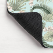 Tropische tuin Floral Orchid en Palm Pattern Muismat (Hoek)