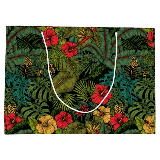 Tropische tuin groot cadeauzakje (Achterkant)
