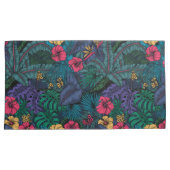 Tropische tuin kussensloop (Voorkant-Rechts)