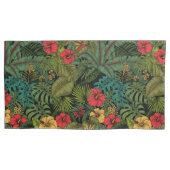 Tropische tuin kussensloop (Voorkant-Links)