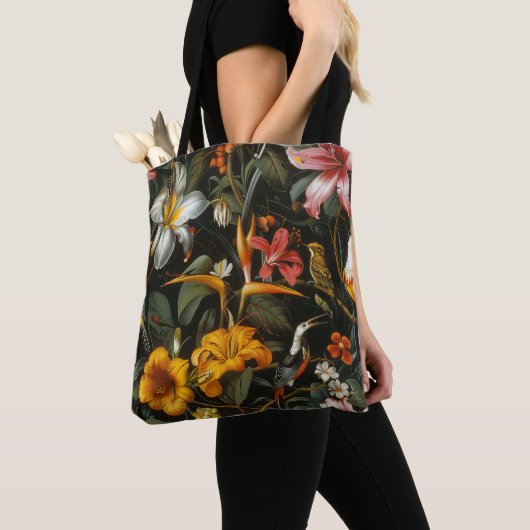 tropische tuin Leggings Tote Bag (Dichtbij)