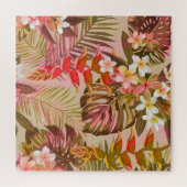  tropische tuin legpuzzel (Horizontaal)