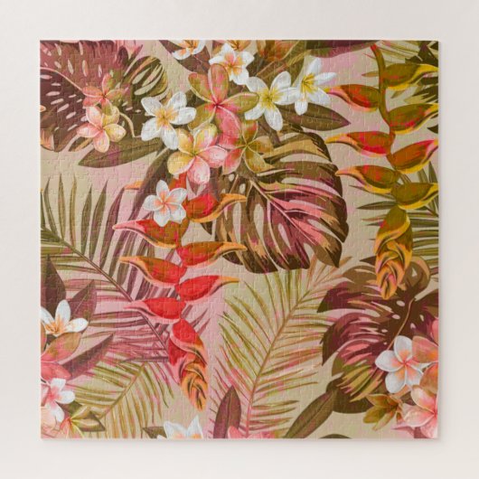  tropische tuin legpuzzel (Verticaal)
