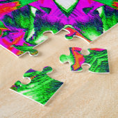 Tropische tuin... legpuzzel (Zijkant)