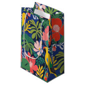 Tropische Tuin Modern Expressionisme Kunstwerk Klein Cadeauzakje (Voorkant Gekanteld)