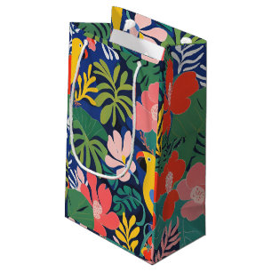 Tropische Tuin Modern Expressionisme Kunstwerk Klein Cadeauzakje