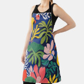 Tropische Tuin Modern Expressionisme Kunstwerk Schort (Insitu)