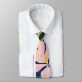 Tropische Tuin Modern Expressionisme Kunstwerk Stropdas (Gebonden)