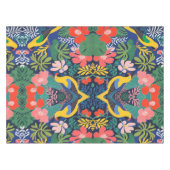 Tropische Tuin Modern Expressionisme Kunstwerk Tafelkleed (Voorkant (Horizontaal))
