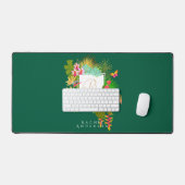 Tropische tuin Monogram Groen Bureaumat (Keyboard & Muis)
