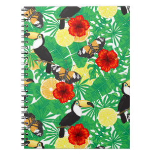 Tropische tuin notitieboek