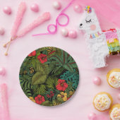 Tropische tuin papieren bordje (Feest)