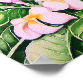 Tropische tuin poster (Hoek)