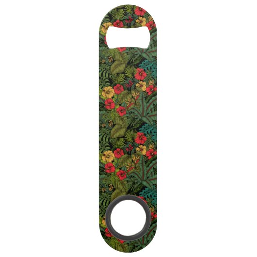 Tropische tuin speed flessenopener (Achterkant)