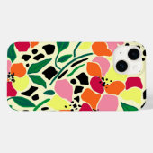 Tropische tuin Stippen Case-Mate iPhone Case (Achterkant (horizontaal))