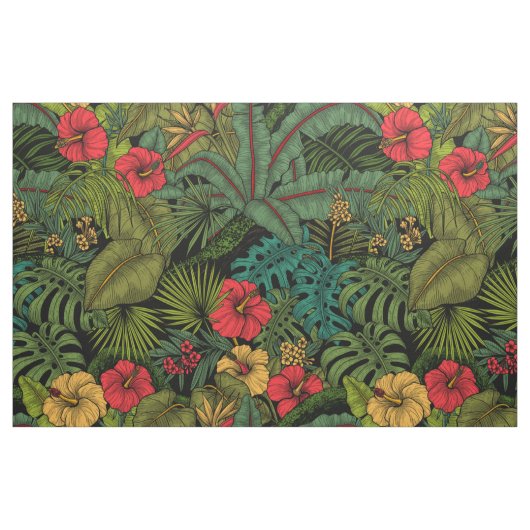 Tropische tuin stof (Fat Quarter)