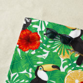 Tropische tuin strandlaken (In situ)