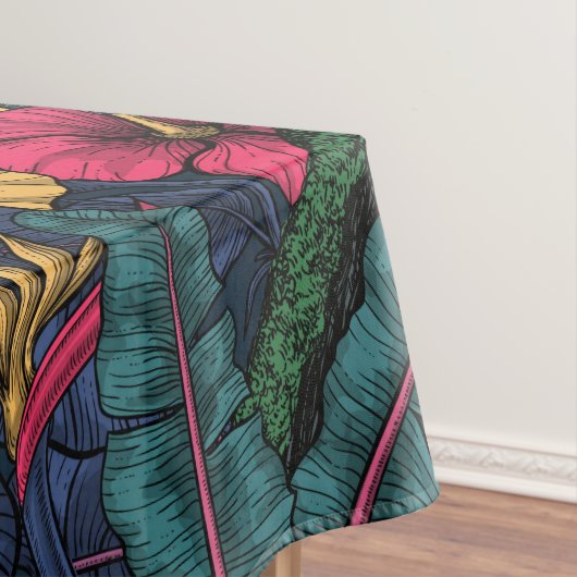 Tropische tuin tafelkleed (Voorbeeld)