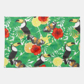 Tropische tuin theedoek (Horizontaal)
