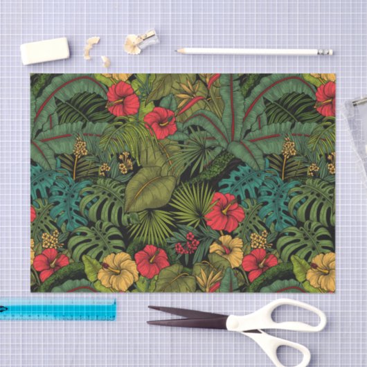 Tropische tuin tissuepapier (Craft)