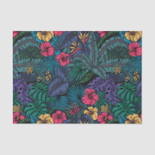 Tropische tuin tissuepapier (Voorkant)