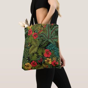 Tropische tuin tote bag