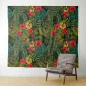 Tropische tuin wandkleed (In Situ (horizontaal))