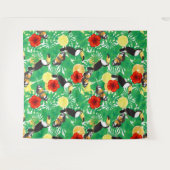 Tropische tuin wandkleed (Voorkant (horizontaal))