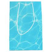 tropische turquoise blauwe oceaan medium cadeauzakje (Voorkant)