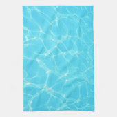 tropische turquoise blauwe oceaan theedoek (Verticaal)